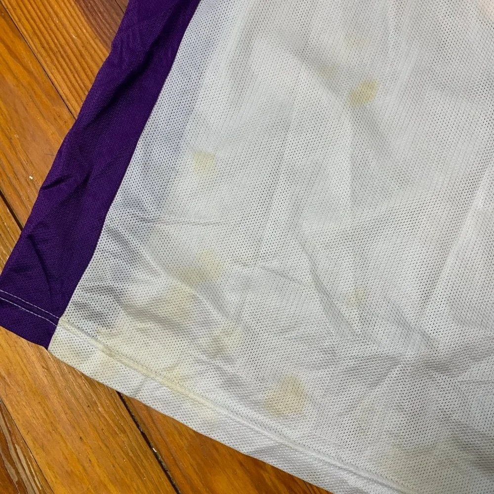 Champion NBA Phoenix Suns Jersey White Purple Marbury #3 Tank Top Mens Size L - Picture 4 of 7